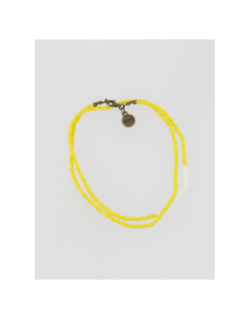 Collier de perles senjac jaune femme - Barts