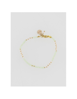 Bracelet perles venla vert clair femme - Barts