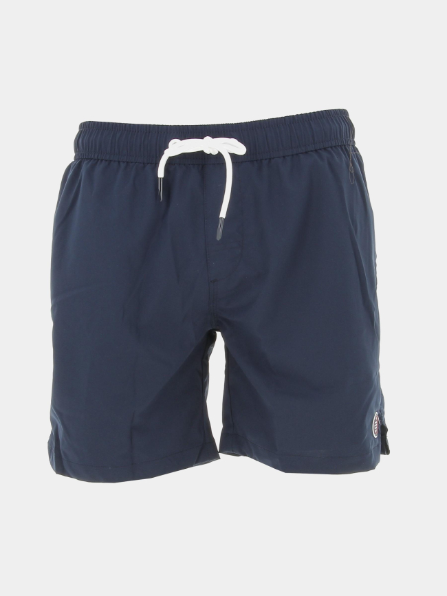 Short de bain uni bleu marine homme - Serge Blanco