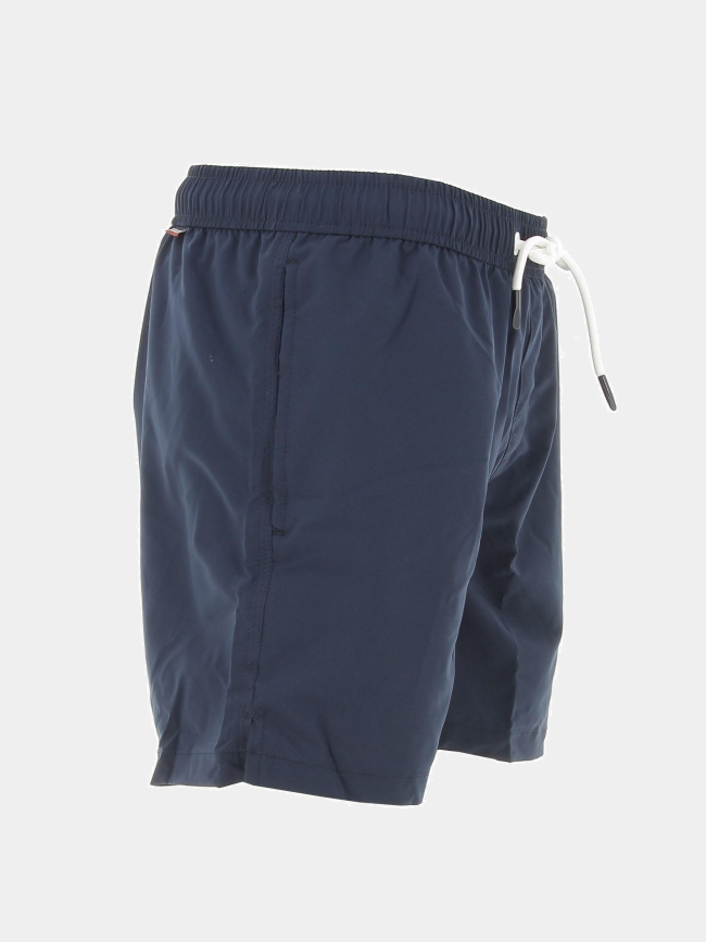Short de bain uni bleu marine homme - Serge Blanco