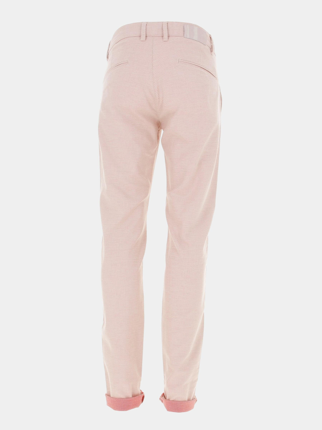 Pantalon chino parfait rose homme - Izac