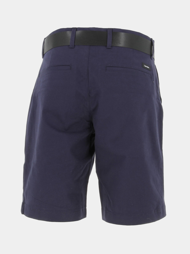 Short modern twill ceinture bleu marine homme - Calvin Klein