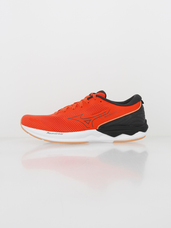 Chaussures de running wave revolt 3 orange homme - Mizuno