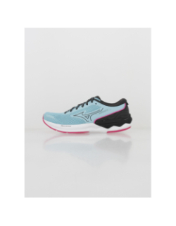 Chaussures de running wave revolt 3 bleu femme - Mizuno