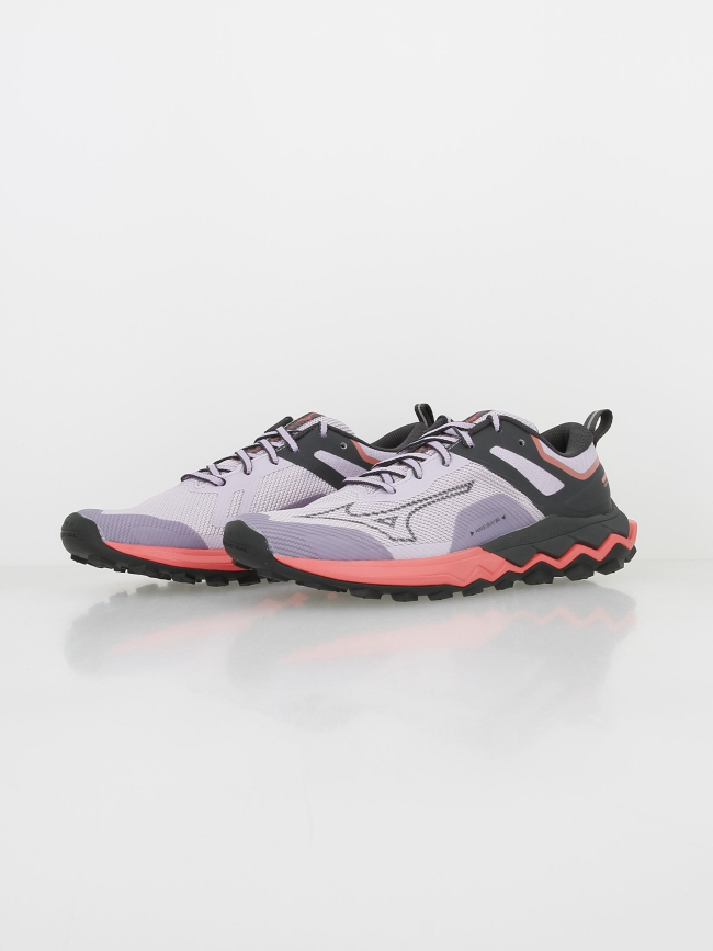 Chaussures de trail wave ibuki 4 violet femme - Mizuno