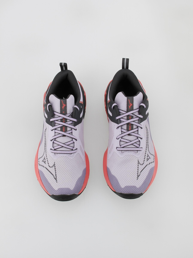 Chaussures de trail wave ibuki 4 violet femme - Mizuno