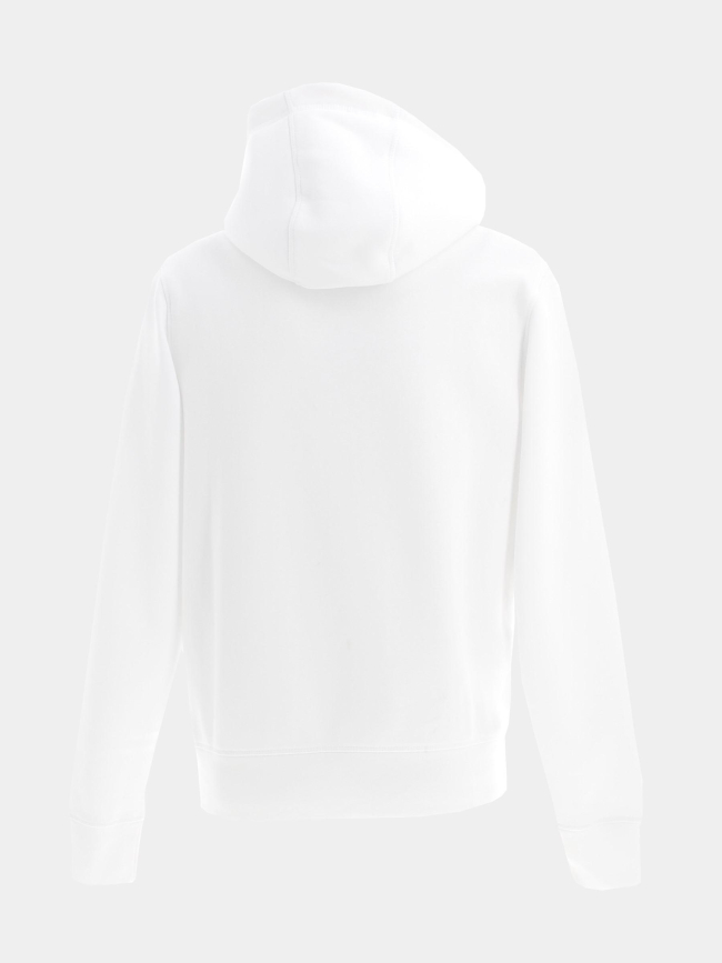 Sweat à capuche logo uni blanc homme - Tommy Hilfiger