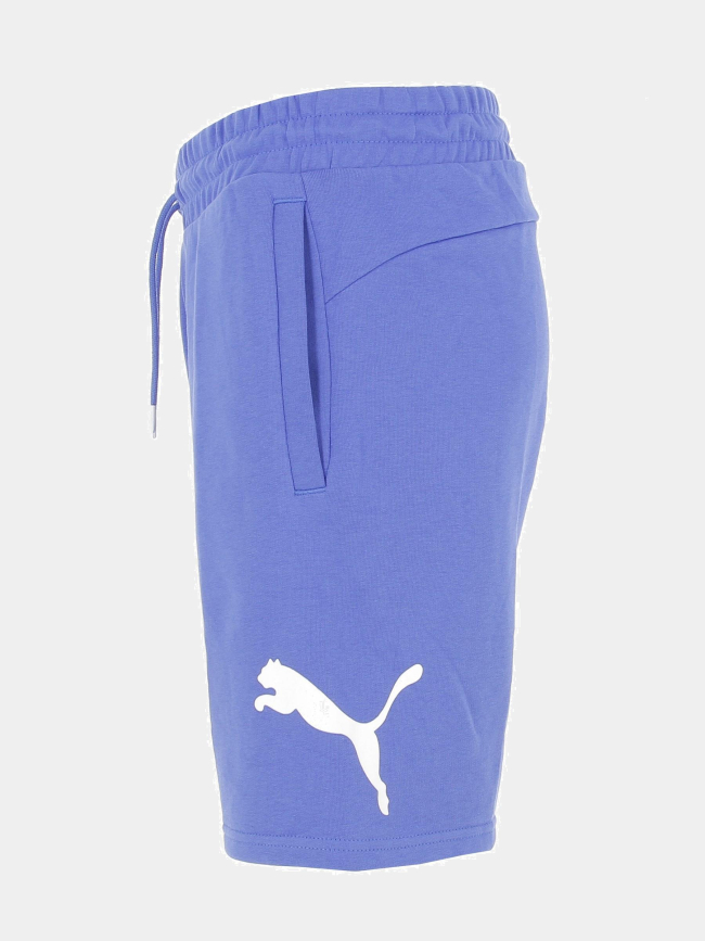 Short jogging logo bleu homme - Puma