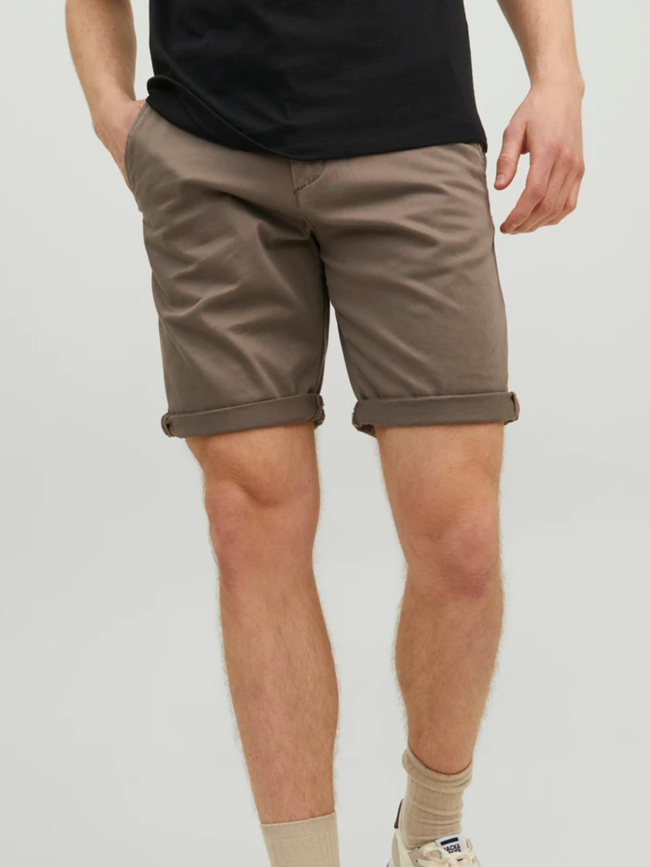 Short chino bowie marron homme - Jack & Jones