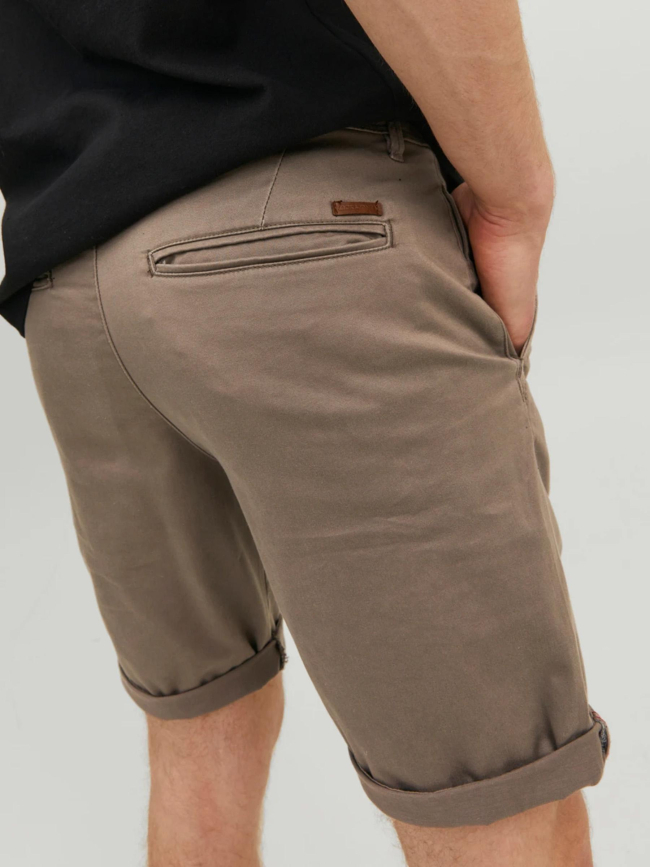 Short chino bowie marron homme - Jack & Jones