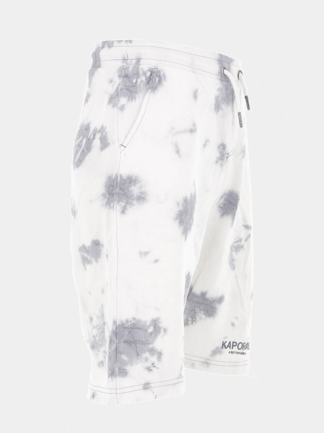 Short jogging pyo storm blanc gris garçon - Kaporal