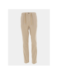 Pantalon chino droit idris beige homme - Deeluxe