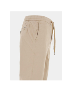 Pantalon chino droit idris beige homme - Deeluxe