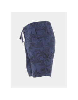 Short imprimé palmier sling bleu marine garçon - Teddy Smith