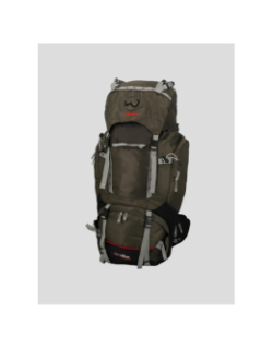 Sac à dos randonnée trekker 65L kaki - Wilsa