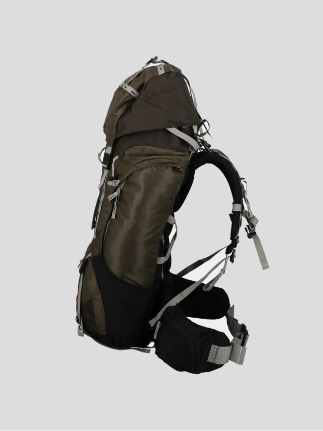 Sac à dos de randonnée trekker 75L kaki - Wilsa