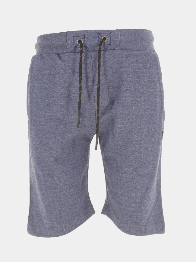 Short jogging tech fleece bleu chiné homme - Rms 26