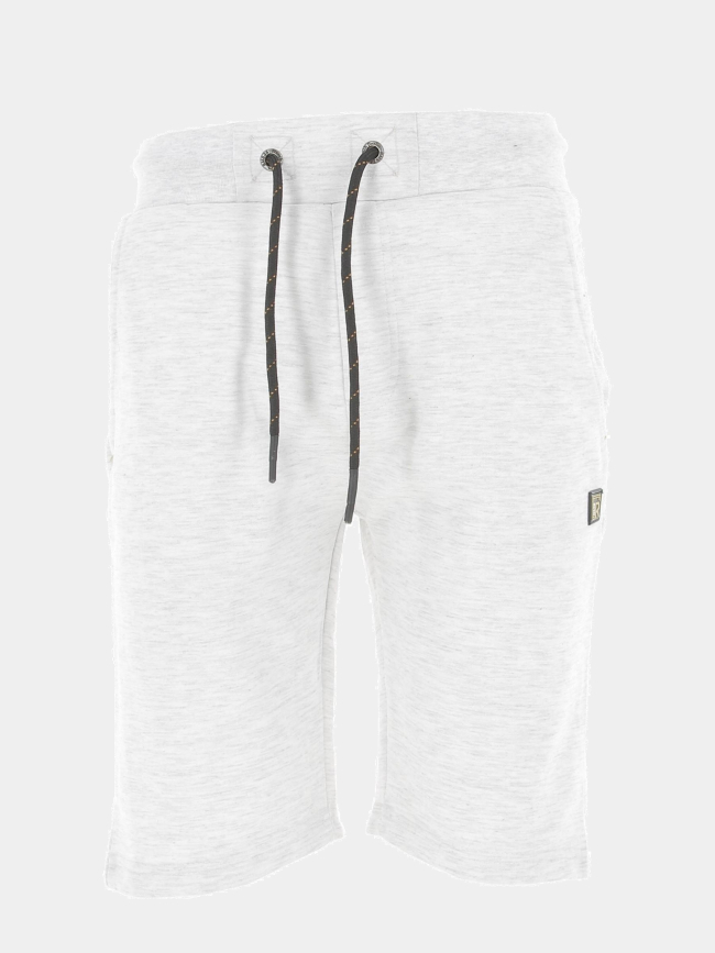 Short jogging tech fleece blanc chiné homme - Rms 26