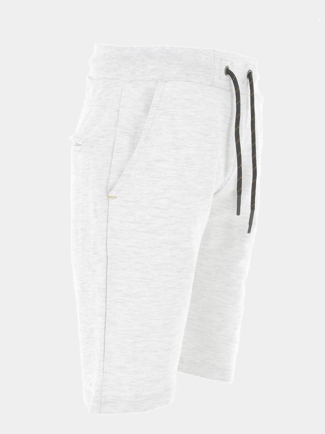 Short jogging tech fleece blanc chiné homme - Rms 26