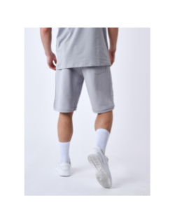 Short bande logo brodé gris homme - Project X Paris