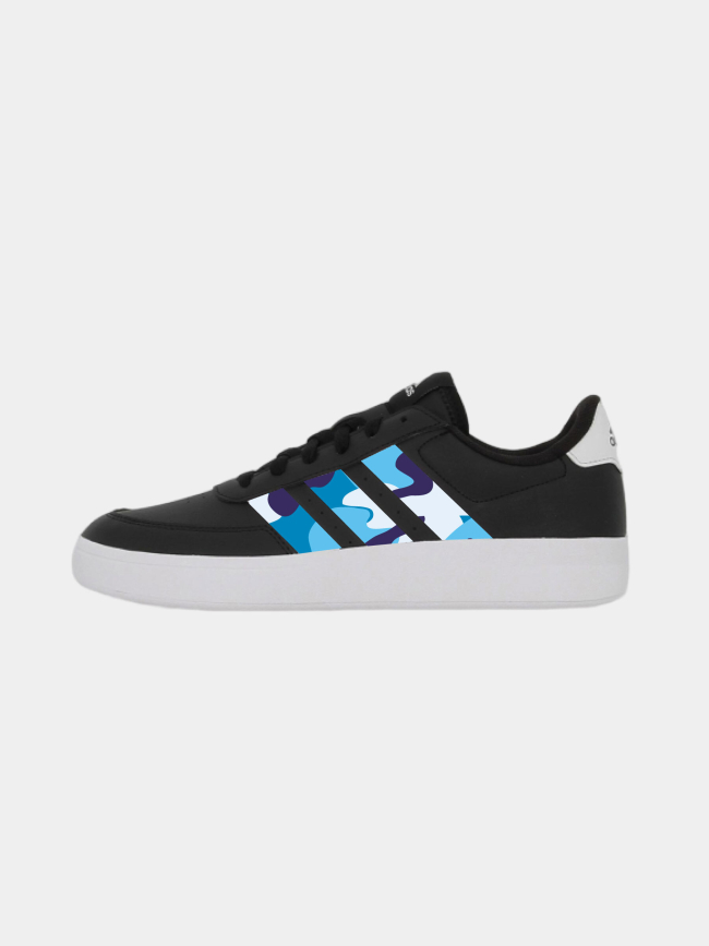 Baskets breaknet 2.0 camo bleu noir homme - Adidas