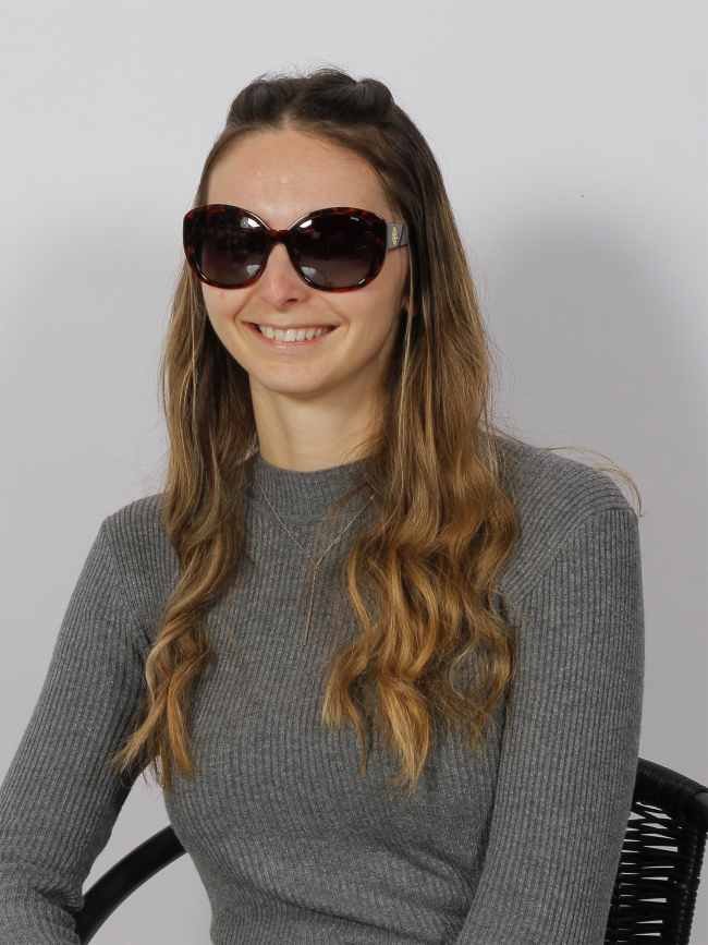Lunettes de soleil cat.3 écaille marron femme - Invu