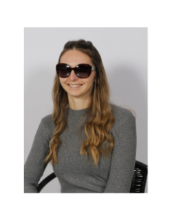 Lunettes de soleil cat.3 écaille marron femme - Invu