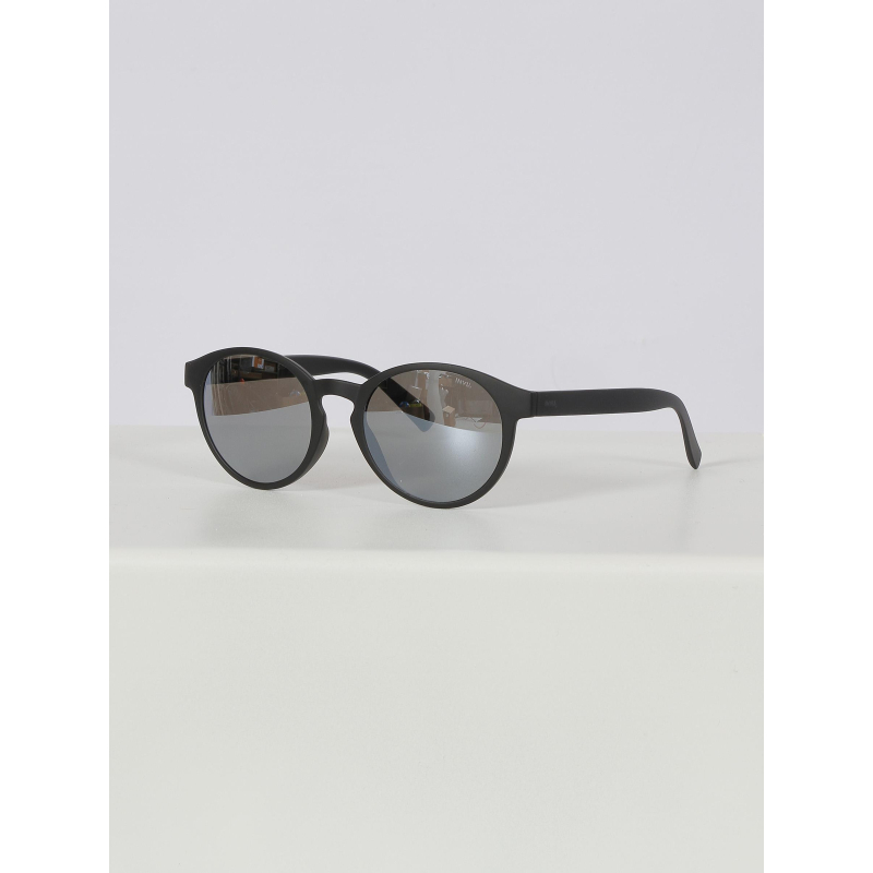 Lunettes de soleil rond cat.3 noir mat homme - Invu