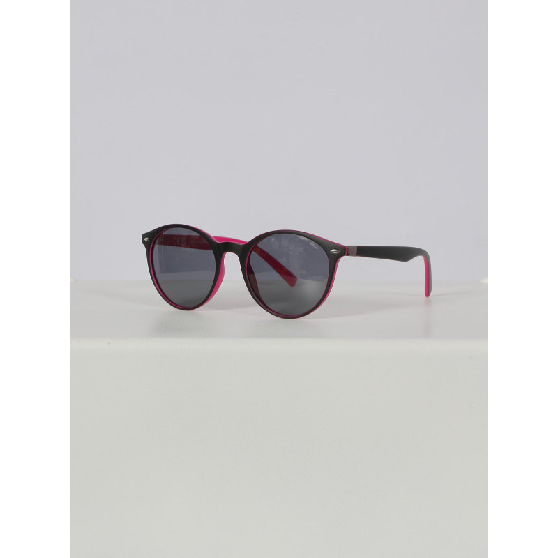 Lunettes de soleil rond cat.3 noir mat rose - Invu