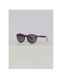 Lunettes de soleil rond cat.3 noir mat rose - Invu