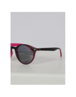 Lunettes de soleil rond cat.3 noir mat rose - Invu