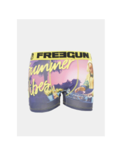 Boxer summer vibes rose violet homme - Freegun