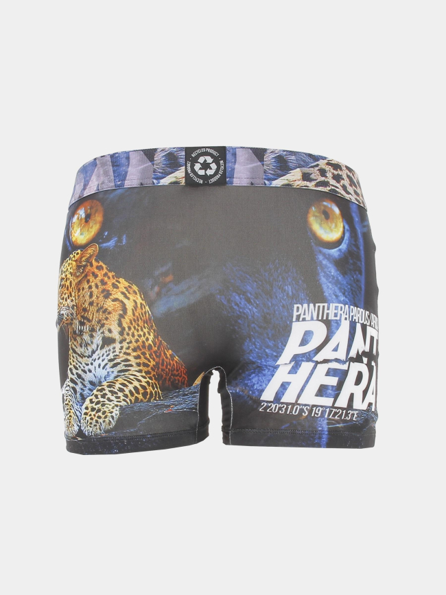 Boxer panthère noir homme - Freegun