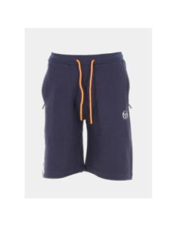 Short jogging abbey bleu marine orange homme - Sergio Tacchini