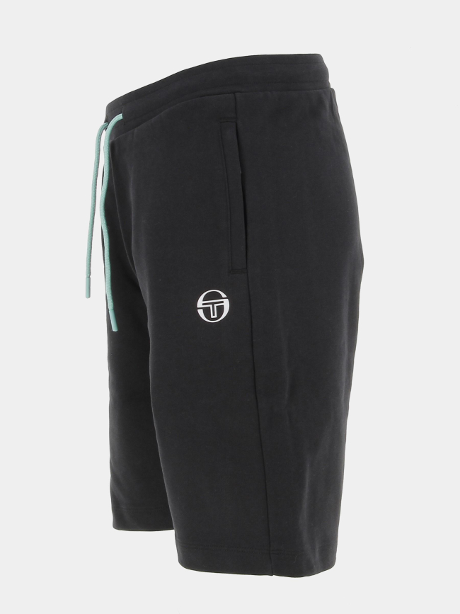 Short jogging abbey noir homme - Sergio Tacchini