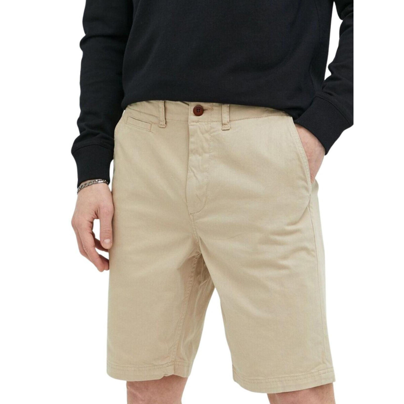 Short chino vintage officier beige homme - Superdry