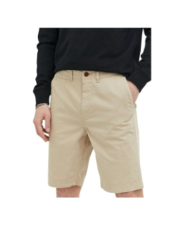 Short chino vintage officier beige homme - Superdry