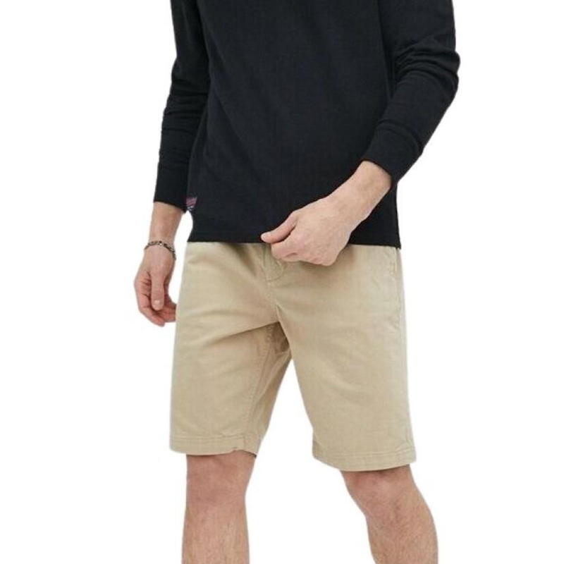 Short chino vintage officier beige homme Superdry