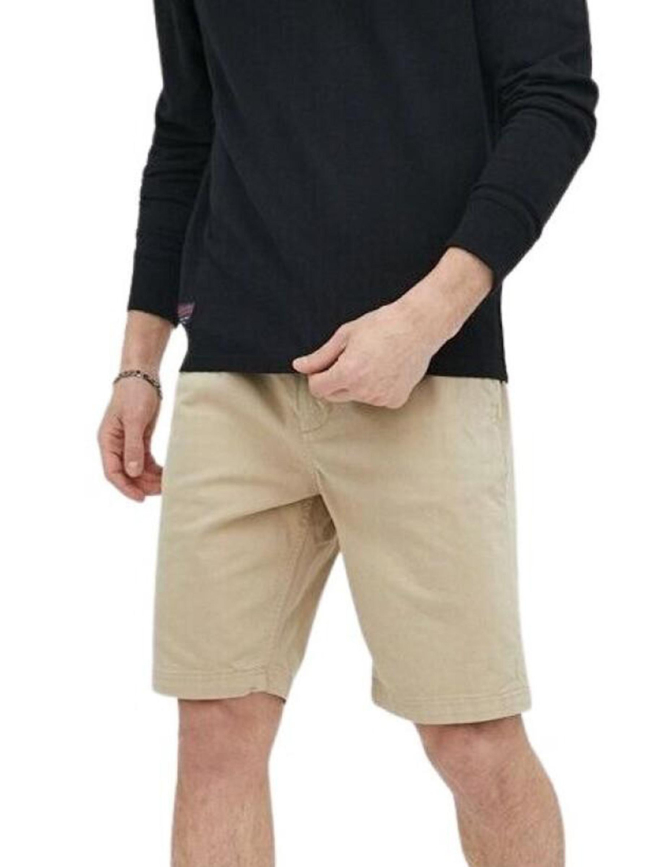 Short chino vintage officier beige homme - Superdry