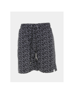 Short de bain imprimés logo noir homme - Project X Paris