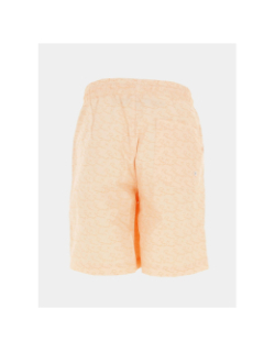 Short de bain imprimés logo orange homme - Project X Paris