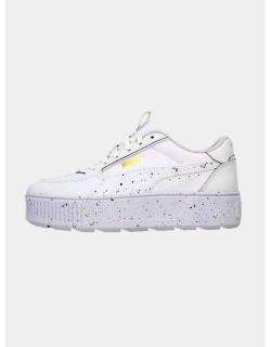 Baskets compensées karmen rebelle paint splatter blanc femme - Puma