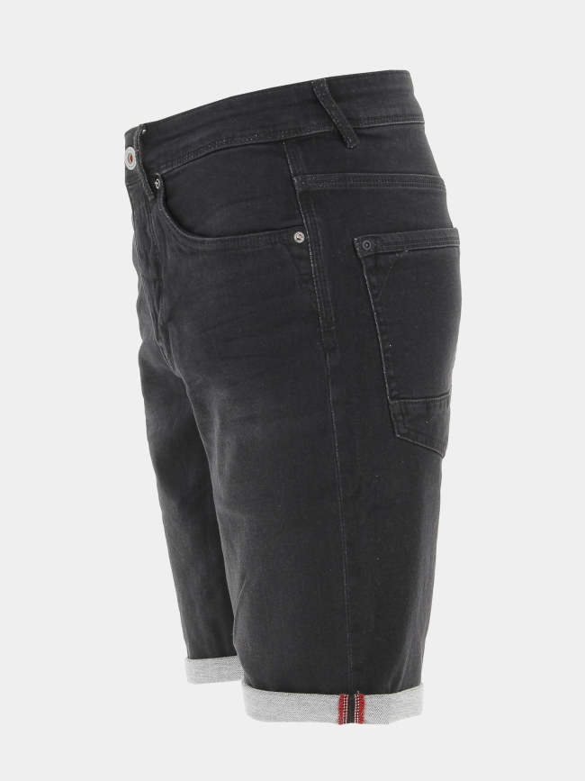 Short en jean slim jackson noir homme - Petrol Industries