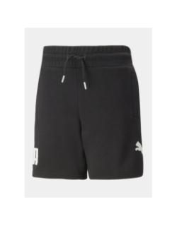 Short jogging training logo noir garçon - Puma