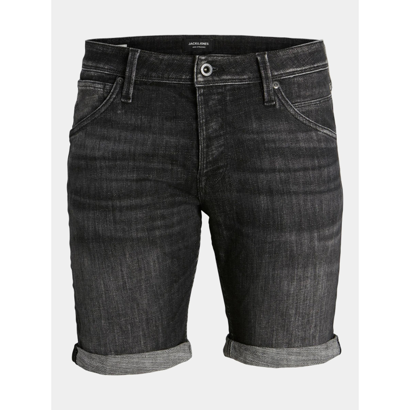 Short en jean rick fox 245 gris anthracite homme - Jack & Jones