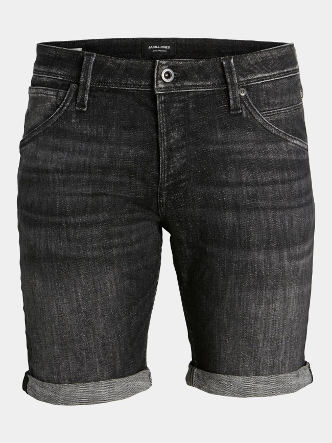 Short en jean rick fox 245 gris anthracite homme - Jack & Jones