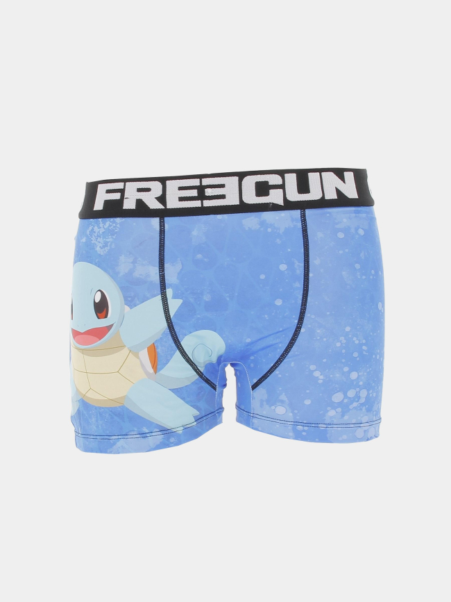 Boxer pokémon carapuce bleu homme - Freegun