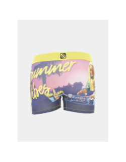 Boxer summer vibes rose violet homme - Freegun