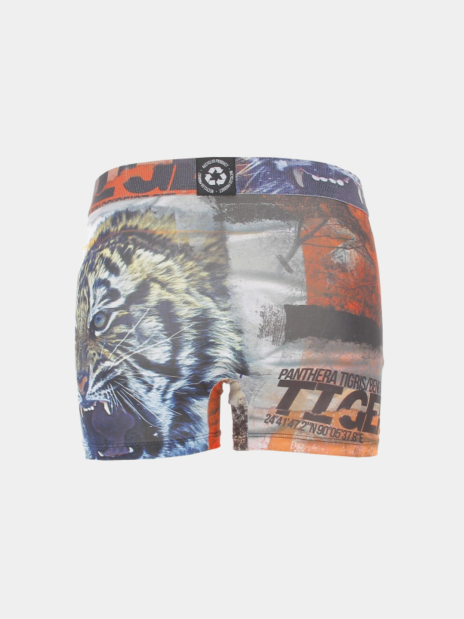 Boxer tigre multicolore homme - Freegun