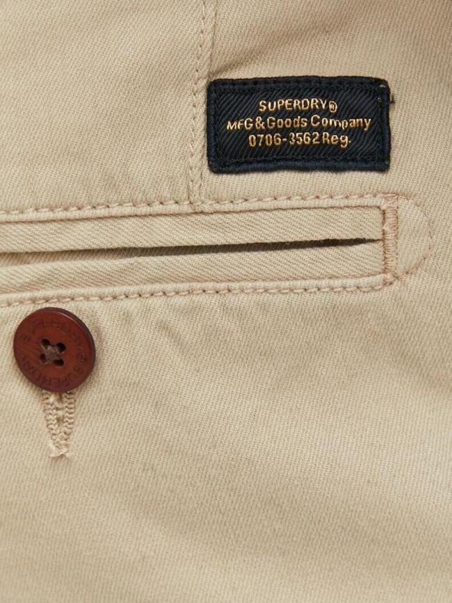 Short chino vintage officier beige homme - Superdry